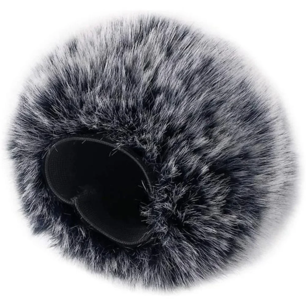Microphone Furry Windscreen Muff,Perfect Mic Pop Filter Mask Shield for BlueYeti